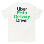 Uber Eats Delivery Driver Unisex Classic Tee - Image 10