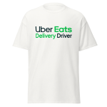Uber Eats Delivery Driver Unisex Classic Tee - Image 7
