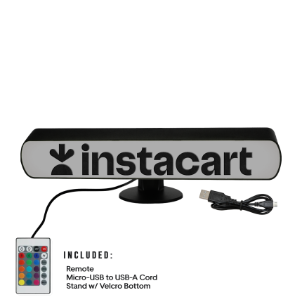 Instacart Shopper Dash Light