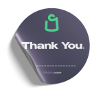 Shipt Shopper Customizable "Thank You" Stickers
