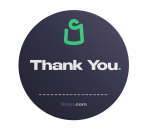 Shipt Shopper Customizable "Thank You" Stickers - Image 2