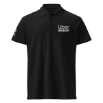 Uber Driver Premium Polo Shirt - Image 2